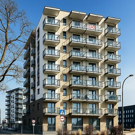 Apartment Blushline Wiktoryn Ac Balcony Warsaw